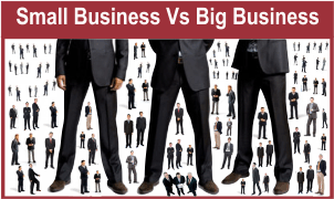Small business vs Big business