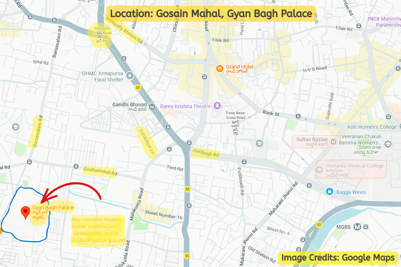 Gosain Mahal Hyderabad Is Now Goshamahal 7 Gosain Mahal Hyderabad Is Now Goshamahal - Hyderabad India Online