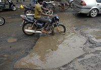 RTC Crossroads – Look for Road in Potholes, Not Potholes in Road - Hyderabad India Online