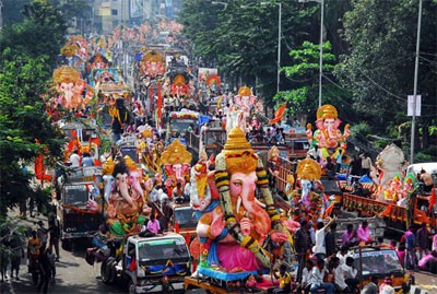 Ganesh Processions – Traffic Restrictions in Hyderabad - Hyderabad India Online