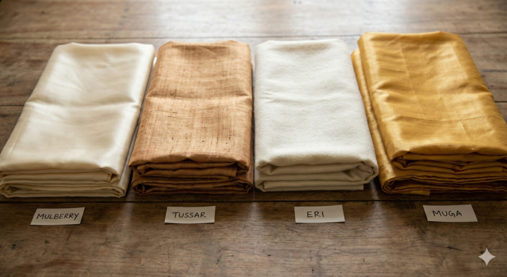 4 Major Natural Silks From India - Hyderabad India Online