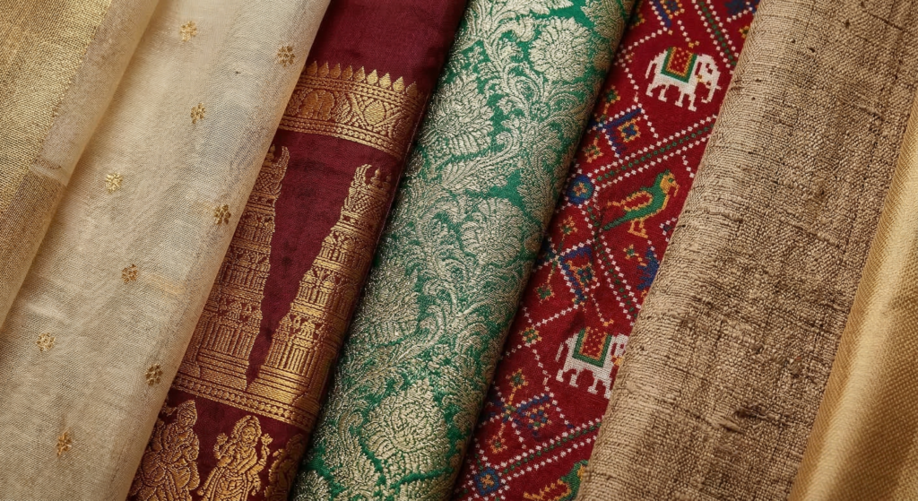 Indian Region - Specific Natural Silks - Hyderabad India Online