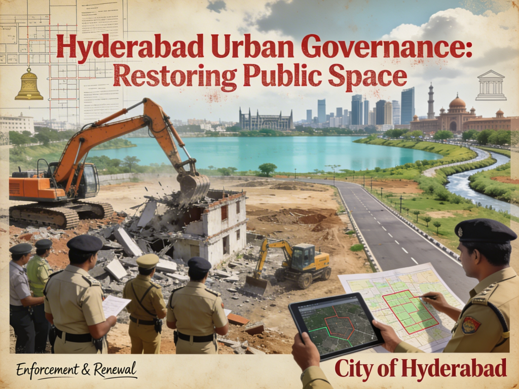HYDRAA: Hyderabad City Urban Governance And Asset Protection - Hyderabad India Online